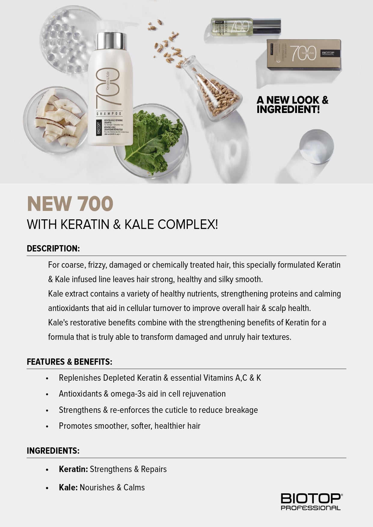 700 Keratin & Kale Shampoo