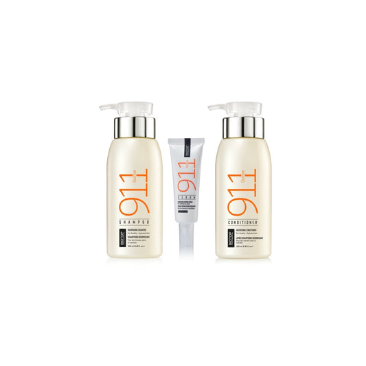 BIOTOP PROFESSIONAL - 911 Quinoa Holiday Shine Kit (Shampoo 250ml + Conditioner 250ml + Serum 30ml)