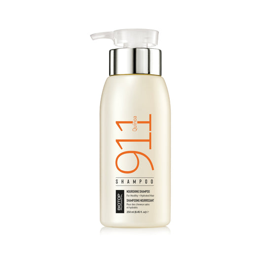 Biotop 911 quinoa shampoo pump bottle