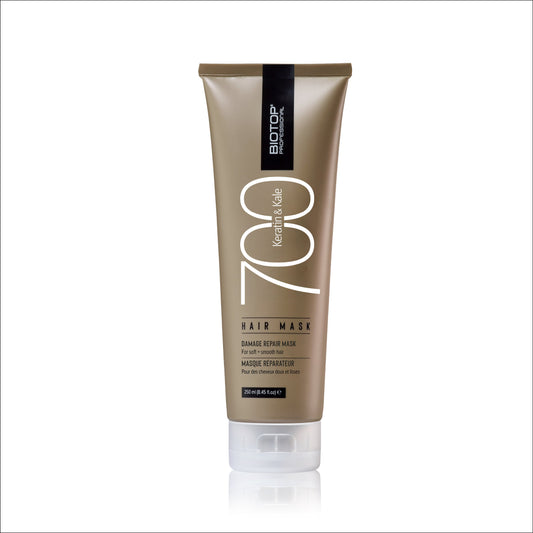 brown Biotop 700 keratin hair mask tube
