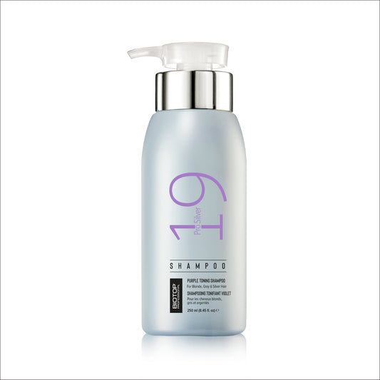 Biotop 19 pro silver shampoo pump bottle