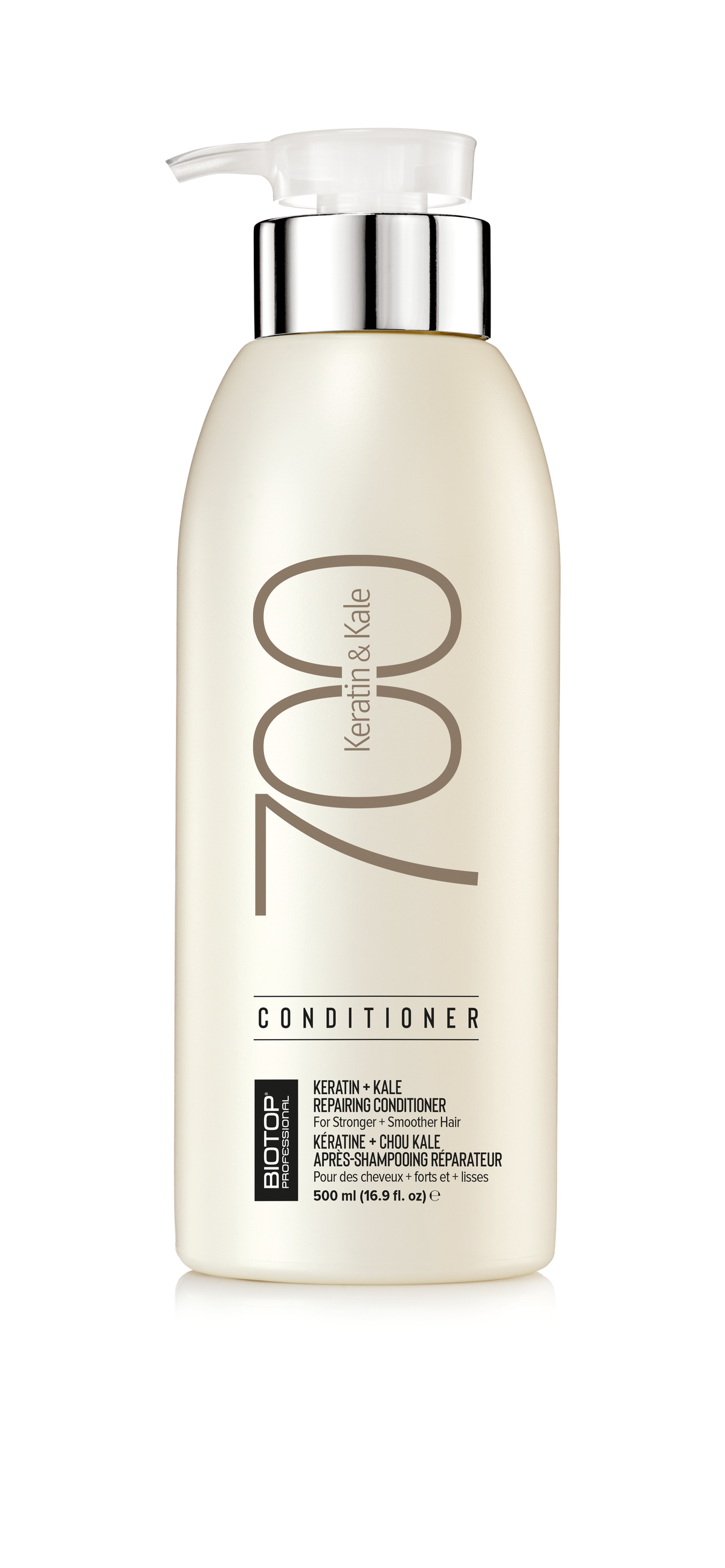 700 Keratin & Kale Conditioner - pump bottle front view