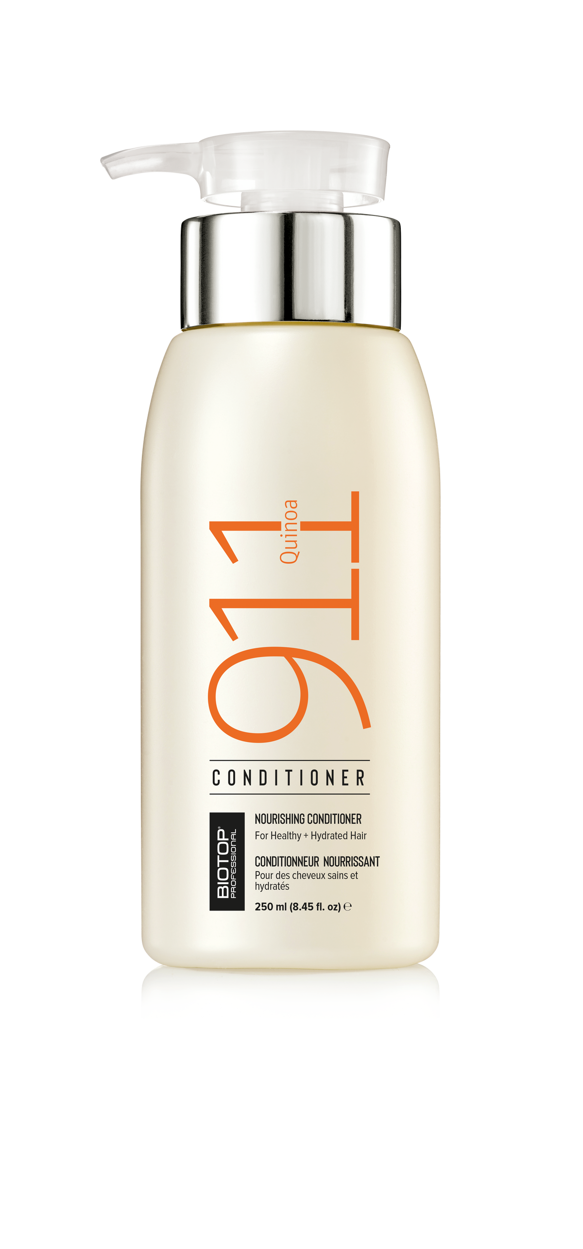911 Quinoa Conditioner - pump bottle front view