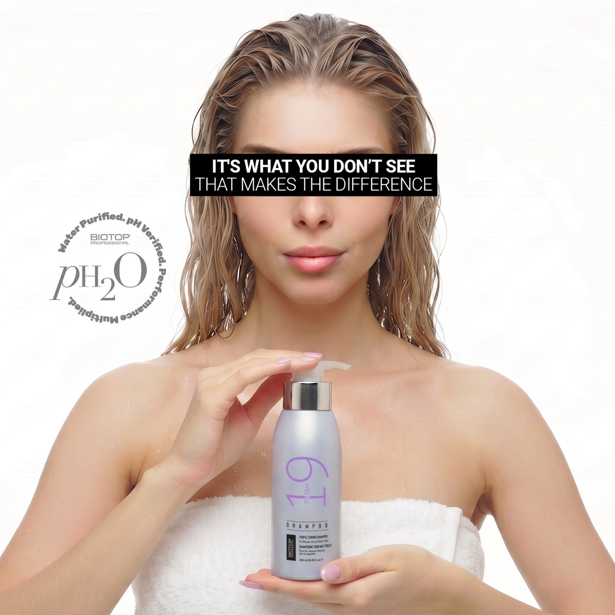 19 Pro Silver Shampoo- Toning Hair Shampoo